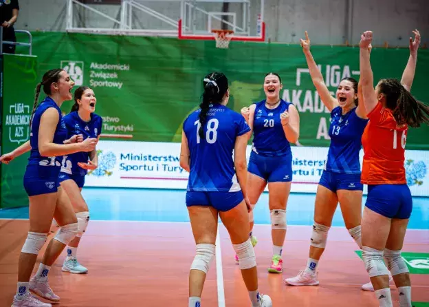 Złoto siatkarek AZS UG w Lidze Akademickiej